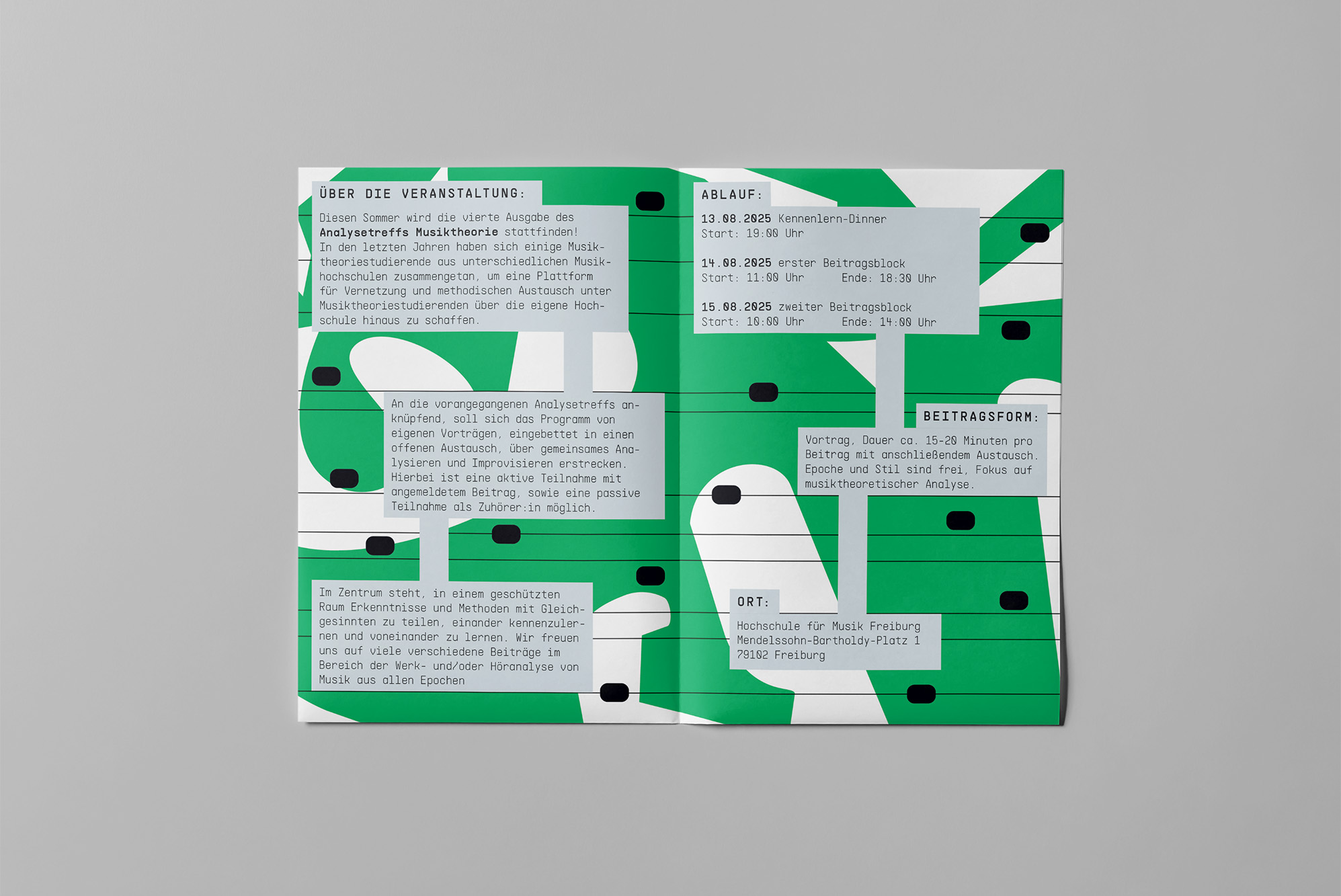 Analysetreff Musiktheorie Poster